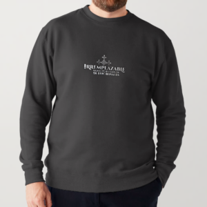 Men Balck Sweatshirt Front