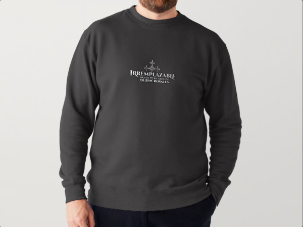 Men Balck Sweatshirt Front